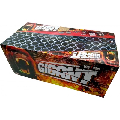 Zostavený ohňostroj Gigant 105 rán 45 mm