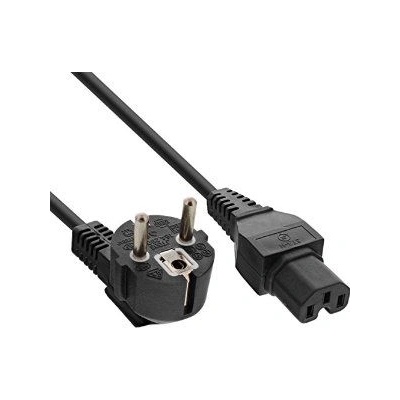 InLine 16810E Черен 3 м CEE7/7 C15 разклонител (16810E) (16810E)