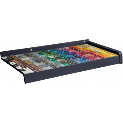 DEOKORK Venkovní hliníkové tažené parapety nos 50x500x40 mm nástřik LESKLÝ