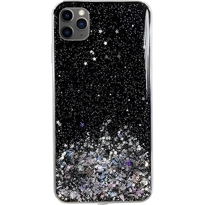 Wozinsky Силиконов калъф Wozinsky Star Glitter за Apple iPhone 11 Pro - Черен KP8872 (8872)