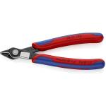 KNIPEX Клещи резачки Super-Knips, синьо-червена ръкохватка 125мм, с отваряща пружина и уловител за отпадък, Knipex (K7871125)
