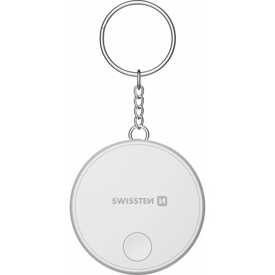 Swissten Find Tag chytrý lokátor s funkcí Apple Find My bílý 20114003