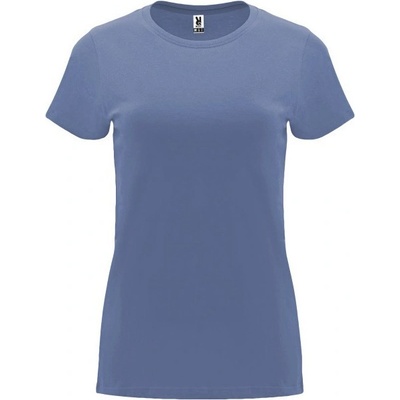 Roly E6683 86 S Tričko Capri dámské krátký rukáv Denim modrá