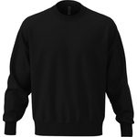 Next Level Apparel n 9007 / Унисекс суитшърт с голям размер, изработен от плътен памук - черен m (08900700202)