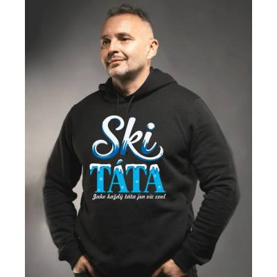 Ski táta.Jako každý táta jen víc cool mikina ORIGO – Hledejceny.cz