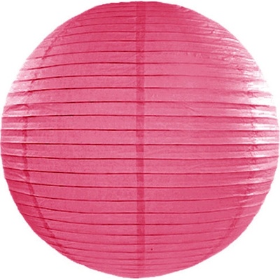 Lampion kulatý 35 cm malinový – Zboží Dáma