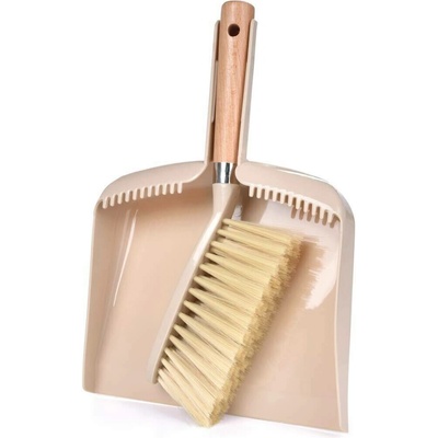 Natural lopatka a smetáček buková rukojeť + čisticí zoubky elegantní eko provedení
