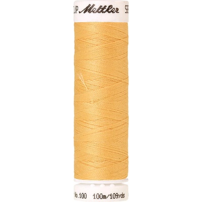 Nitě SERALON 100m na univerzální šití, polyester AMANN Mettler - více barev 6677: 0140 světle žlutá