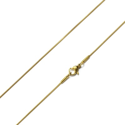 BM Jewellery Řetízek gold z chirurgické oceli S175040