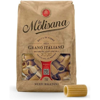 La Molisana Mezzi Rigatoni z celozrnné mouky 0,5 kg