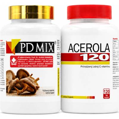 NATUR PRODUCT s.r.o. PD MIX® 120 kapsúl + Acerola 120 kapsúl