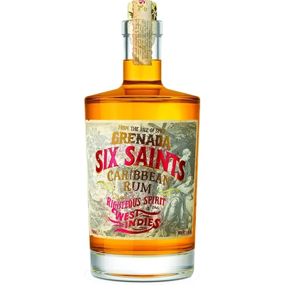 Six Saints Carribean 41,7% 0,7 l (holá láhev)