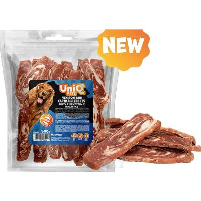 UNIQ PETS jelení filety s chrupavkami 500 g