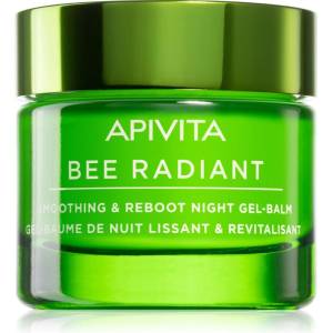 APIVITA Bee Radiant Night Gel-Balm нощен детоксикиращ и изглаждащ гел-балсам 50ml