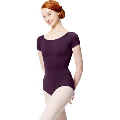 Lulli trikot s krátkym rukávom LUB281 tm. fialový
