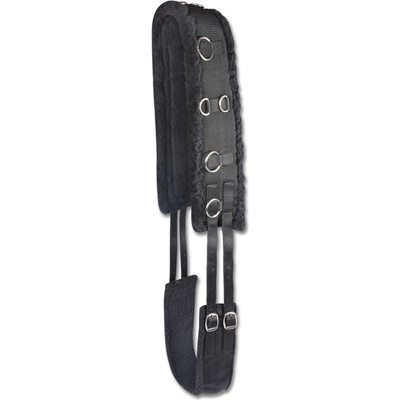 Waldhausen Lonžovací obřišník s beránkem Teddy Černá