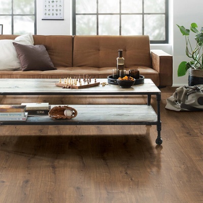 Egger Ламиниран паркет EGGER NatureSense EL2103 Aqua Dark Dunnington Oak 8mm- AC4/32 (EL2103)