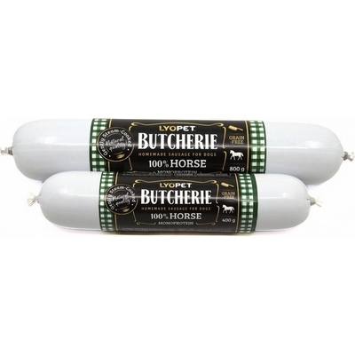 Lyopet Butcherie Horse sausage 400 g
