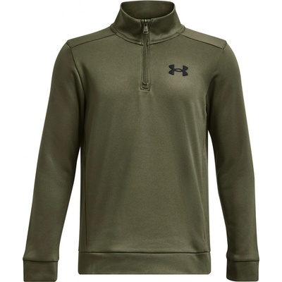 Under Armour Armour Fleece 1/4 Zip K 1373559-390 zelená