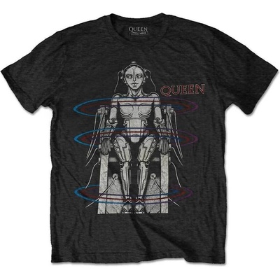 Queen European Tour 1984 (Back Print) Black XL Риза (QUTTRTW01MB04)