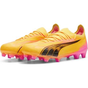 PUMA Дамски футболни бутонки Puma Ultra Ultimates. 1 Womens Firm Ground Football Boots - Orange/Black