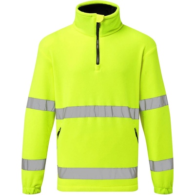 Portwest hi-vis f302 / Поларена блуза - hv Жълта xxxl (f302yerxxxl)