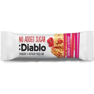 Diablo Müsli tyčinka Brusnica a Malina 30 g