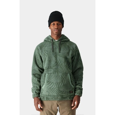 686 Buttermilk Shrpa Flc Hoody Cypress Green Dunes
