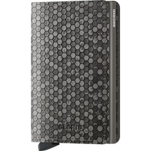 Secrid kožené pouzdro na karty Slimwallet Hexagon Grey