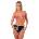 Rimba Latex Play Briefs with Open Crotch Black M