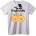NOONEBRAND Тениска с портокали - XL, Black