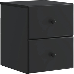 vidaXL Спален шкаф с монтаж на стена Черно 34, 5 x 33 x 40 см (899147)