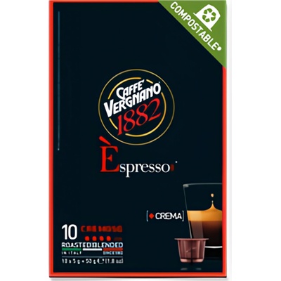 Vergnano Cremoso kávové kapsle do Nespresso 10 ks