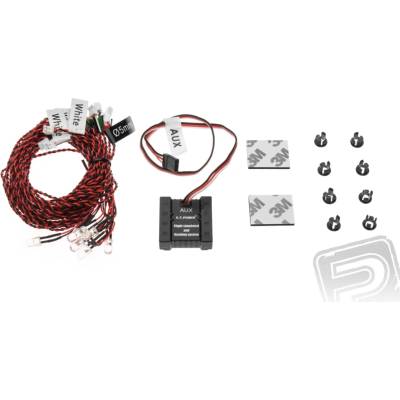 GT Hobbies LED pozičné svetlá pre lietadlá/vrtuľníky 0,6 W