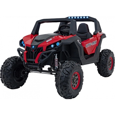 mamido Elektrické autíčko Buggy UTV-MX 2000N 4x4 červená