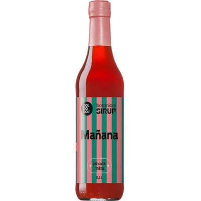 Koldokol MAŇANA Jahoda a Máta sirup 500 ml