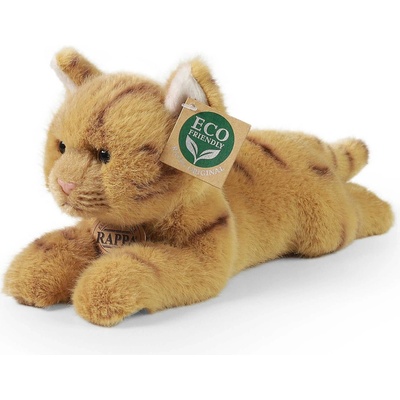 Eco-Friendly Rappa kočka ležící hnědá 20 cm