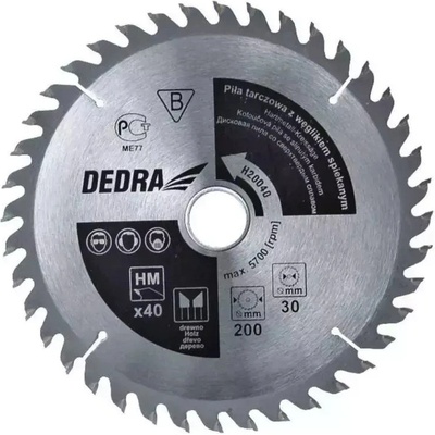 Dedra pílový kotúč 216mm*30mm 42WZ HM H21642