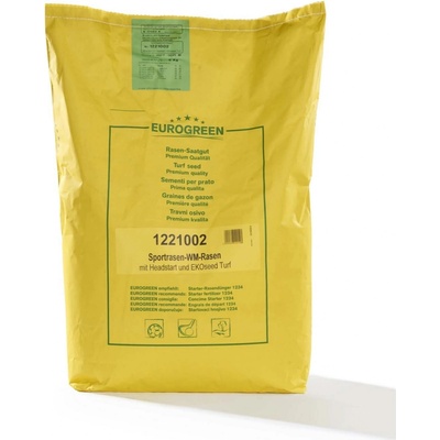 EUROGREEN Travní směs SPORT - směs pro sportovní trávník WM-Rasen® s Headstart® + ECOseed®Turf 10kg