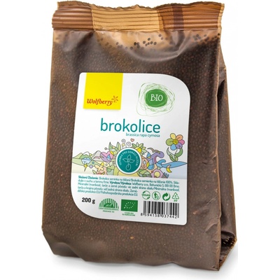 Wolfberry Brokolica BIO semienka na klíčenie 200 g