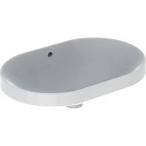 Geberit Вградена мивка Geberit Variform елипсовидна с преливник 60x40 см (500.729.01.2)
