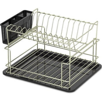 TEKNO TEL СУШИЛНИК ЗА СЪДОВЕ tekno tel kb-010g , 2 нива , златисто (3000150021)