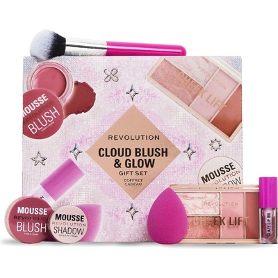 Revolution Beauty КОМПЛЕКТ REVOLUTION Cloud Blush And Glow Highlight Gift Set Комплект дамски