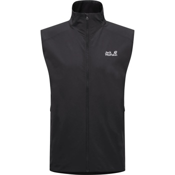 Jack Wolfskin Мъжки софтшел елек Jack Wolfskin Prelight Stride Vest Softshell vest - Black - размер M (032-1721-0112)