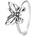 Silenti Jewelry Сребърен пръстен "Пеперудени Криле" - 7 - 54.5мм (17.2мм диам. )