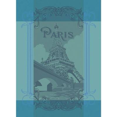 Garnier Thiebaut PARIS SEINE TURQUOISE 56 x 77 cm tyrkysová