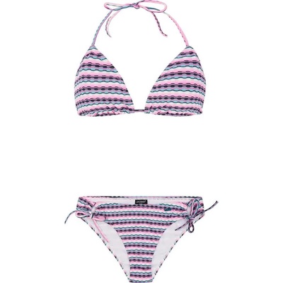 Protest Nadine Triangle bikini - Pink (Vision Blue)