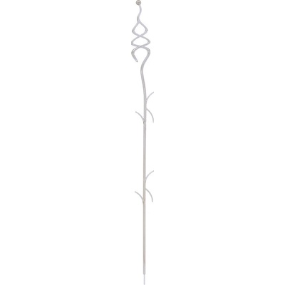 PROSPERPLAST Podpera na orchideu DECOR II biela transparentná 55 cm