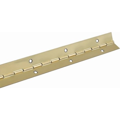 Walteco Klavírový záves 32x1500 mm pomosadzený 80093