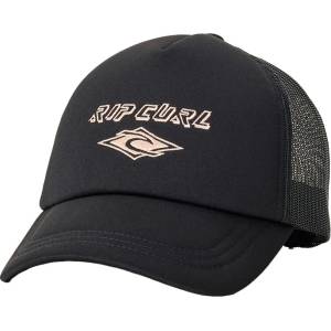 Rip Curl Дамска шапка с козирка Rip curl Women's Classic Surf Icon Trucker Cap - Black - размер One Size (904-5806-0111)